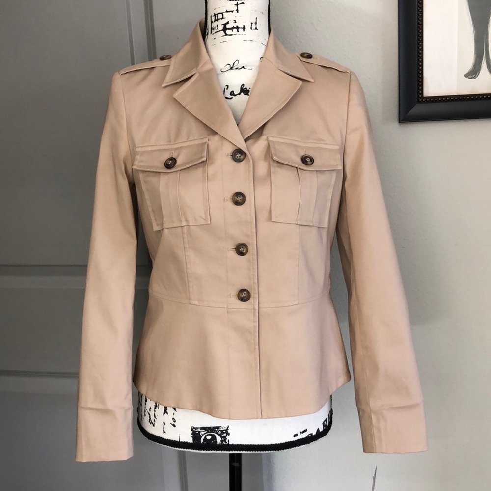 💕NWT Tan Apostrophe Jacket💕
